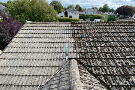 Roof Cleaning Near Glasgow